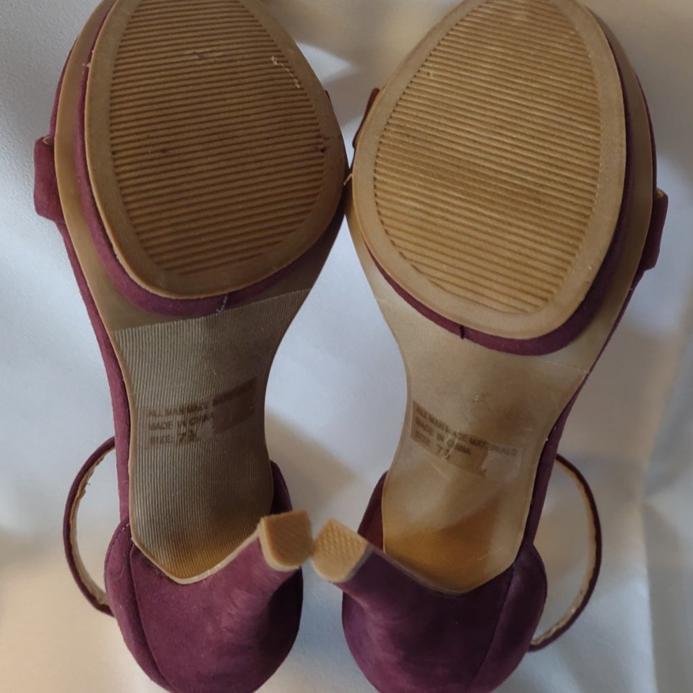 Windsor purple 5" stiletto heel, size 7.5. - Picture 3 of 6